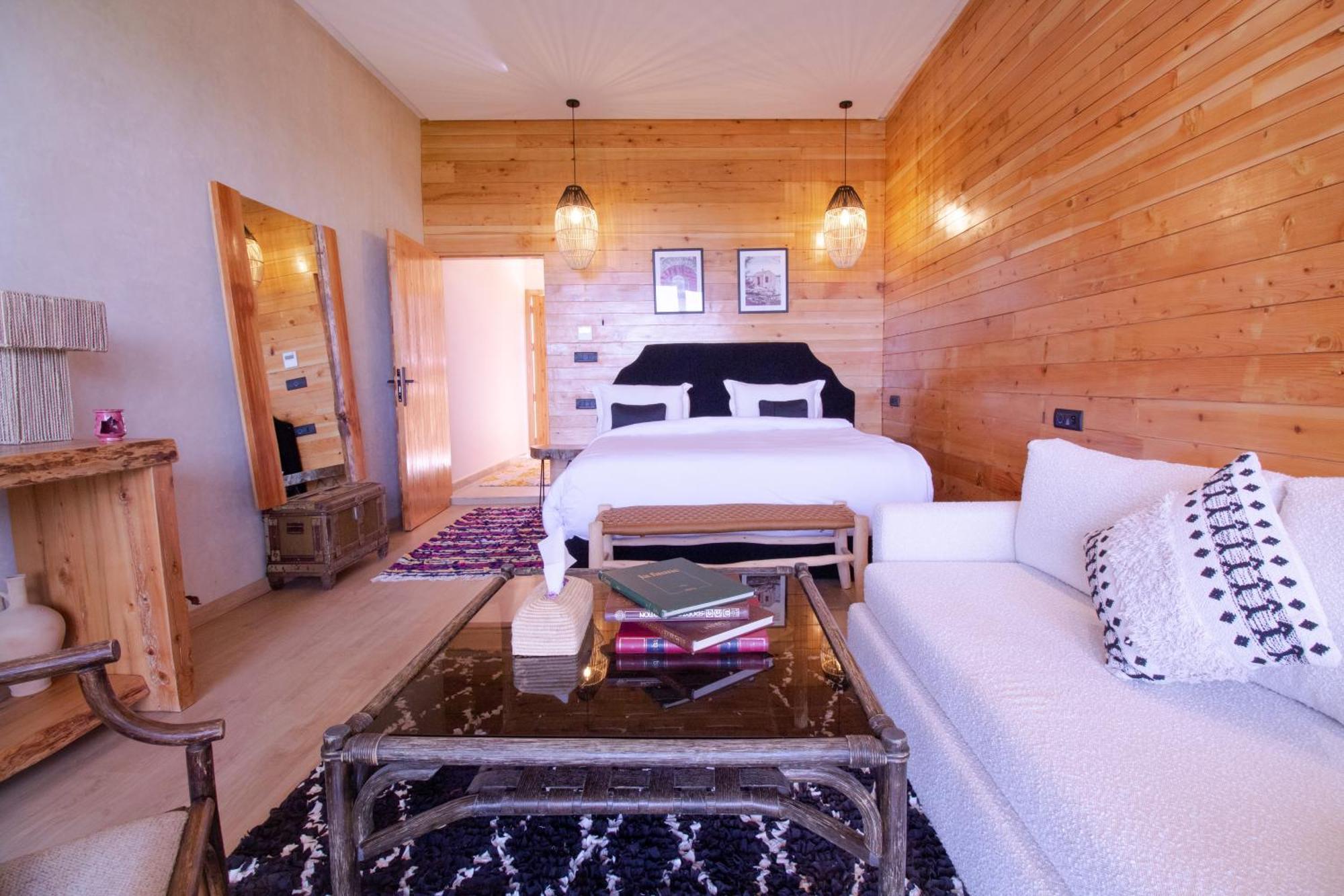 Vila Bio Et Bois -Luxury Bio Farm- Moulay Yacoub Exteriér fotografie