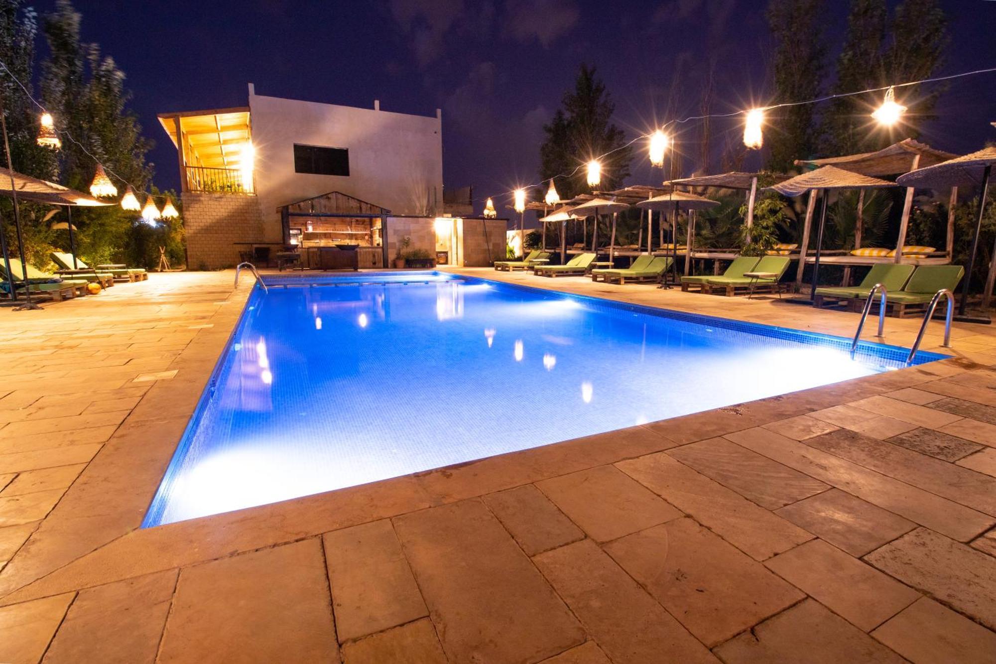 Vila Bio Et Bois -Luxury Bio Farm- Moulay Yacoub Exteriér fotografie