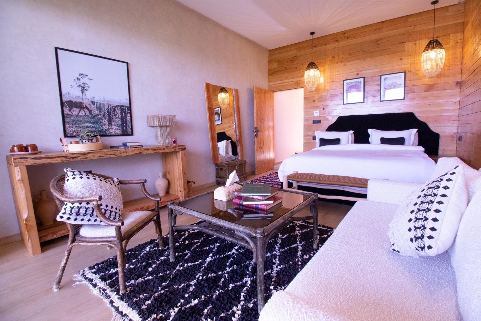 Vila Bio Et Bois -Luxury Bio Farm- Moulay Yacoub Exteriér fotografie
